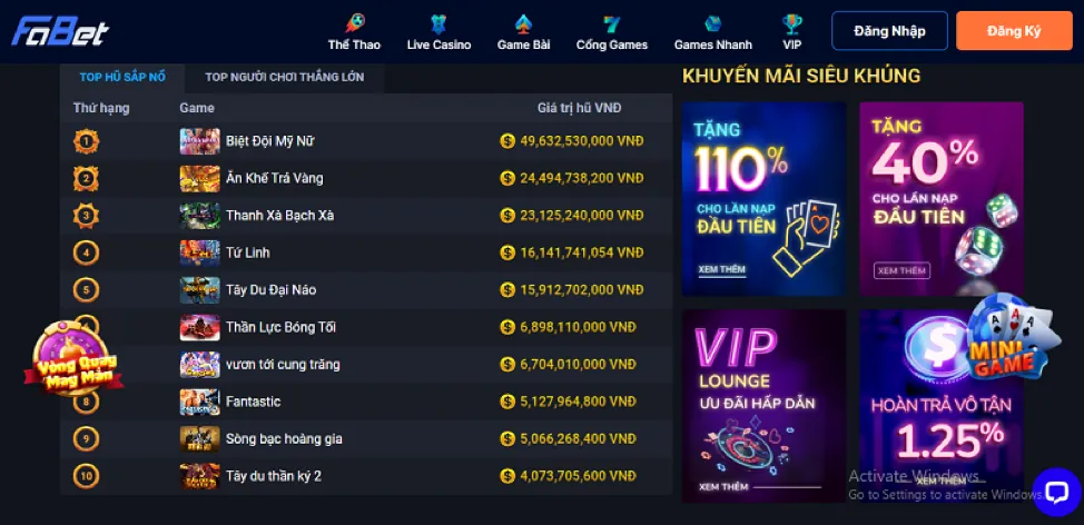 Giao diện đặt cược thể thao goplay03 với tỷ lệ cược cạnh tranh và thông tin trận đấu trực tiếp